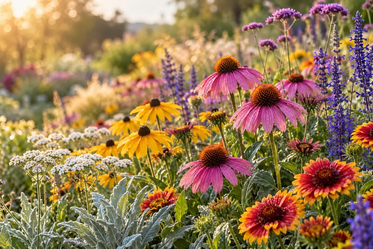Fleurs de jardin d’été : un massif coloré de juin à octobre sans multiplier les arrosages