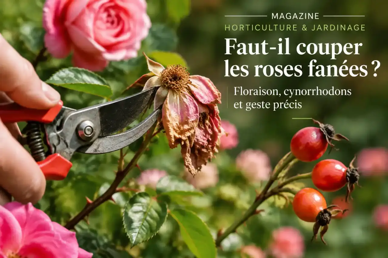 Faut-il couper les roses fanées ? Floraison, cynorrhodons et geste précis
